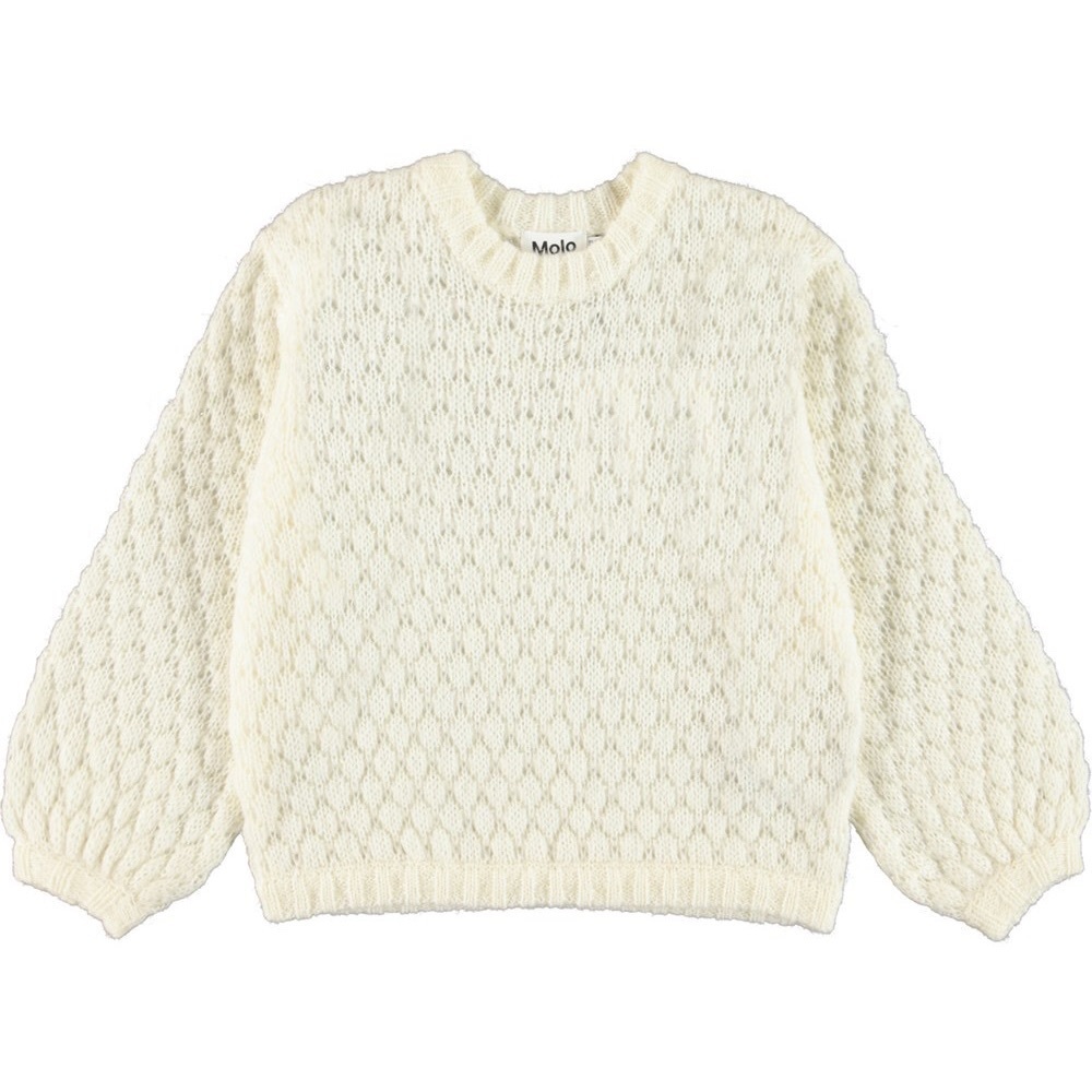 Molo Girls Gulia Sweater Pearled Ivory NWT